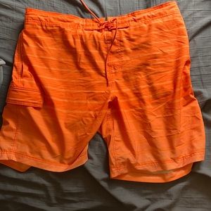Orange swimsuit